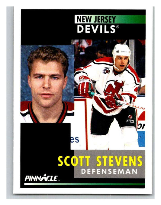 1991-92 Pinnacle #81 Scott Stevens NJ Devils