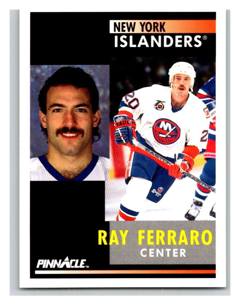 1991-92 Pinnacle #123 Ray Ferraro NY Islanders Image 1