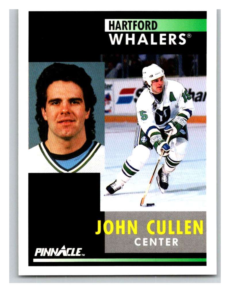 1991-92 Pinnacle #125 John Cullen Whalers Image 1