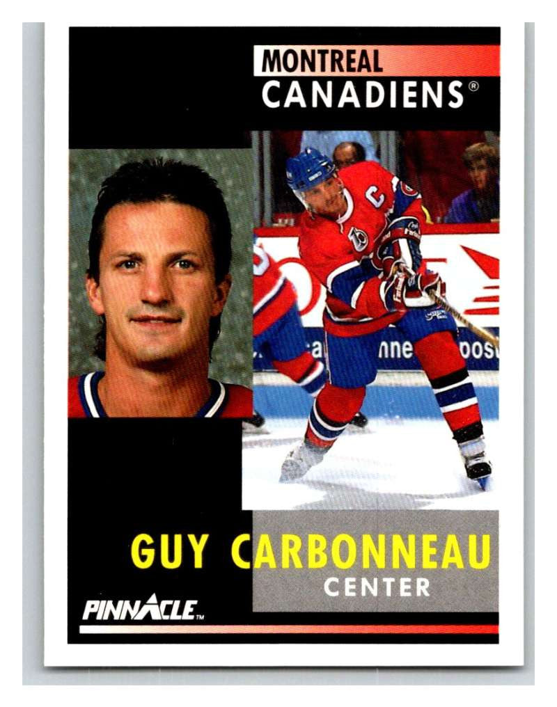 1991-92 Pinnacle #130 Guy Carbonneau Canadiens