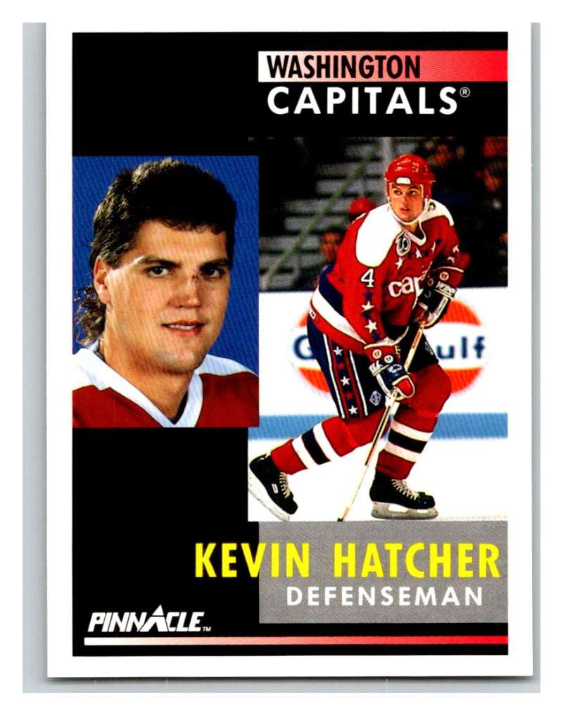 1991-92 Pinnacle #131 Kevin Hatcher Capitals Image 1