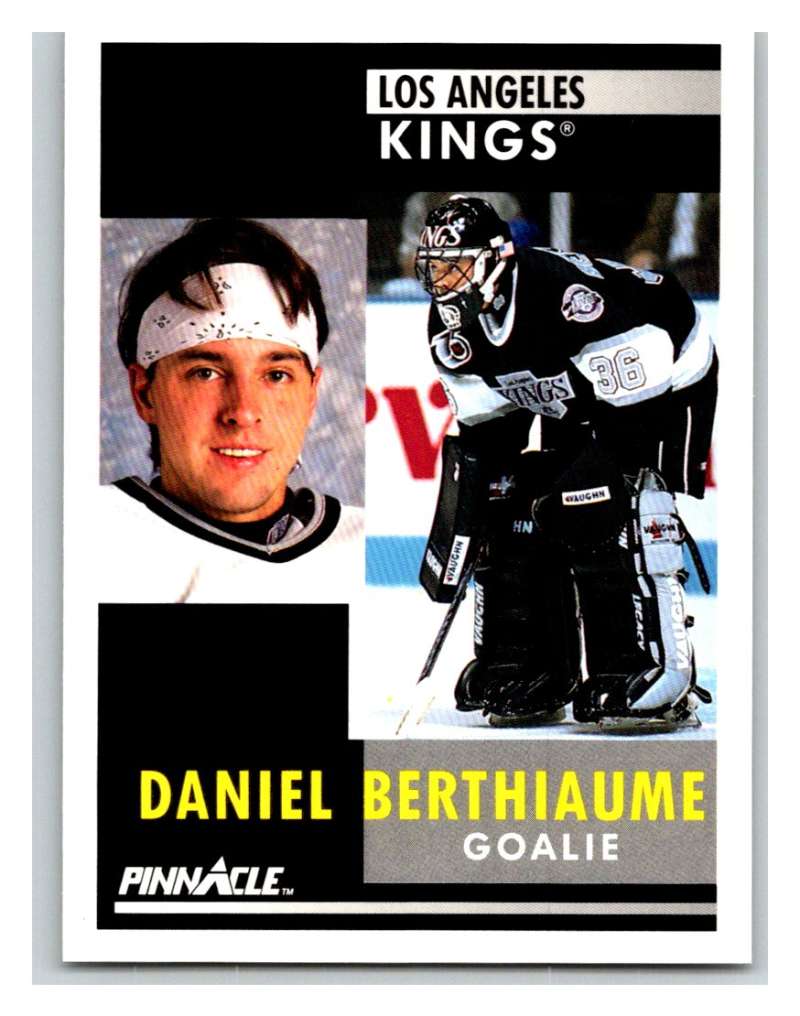 1991-92 Pinnacle #165 Daniel Berthiaume Kings Image 1