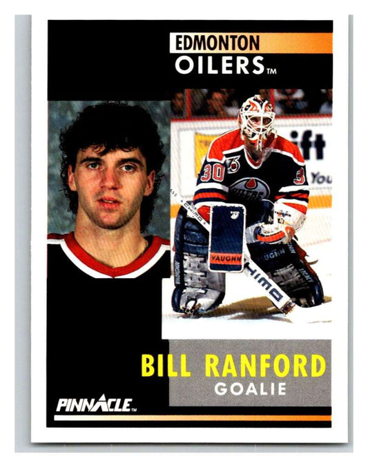 1991-92 Pinnacle #170 Bill Ranford Oilers