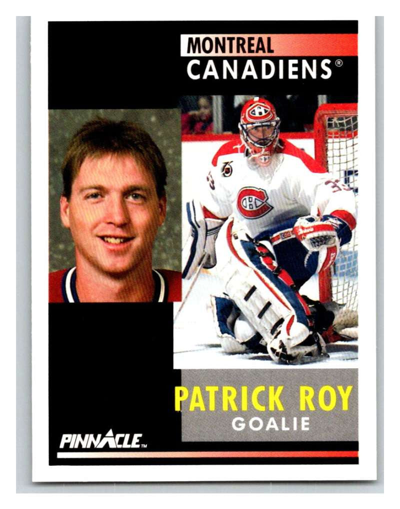 1991-92 Pinnacle #175 Patrick Roy Canadiens