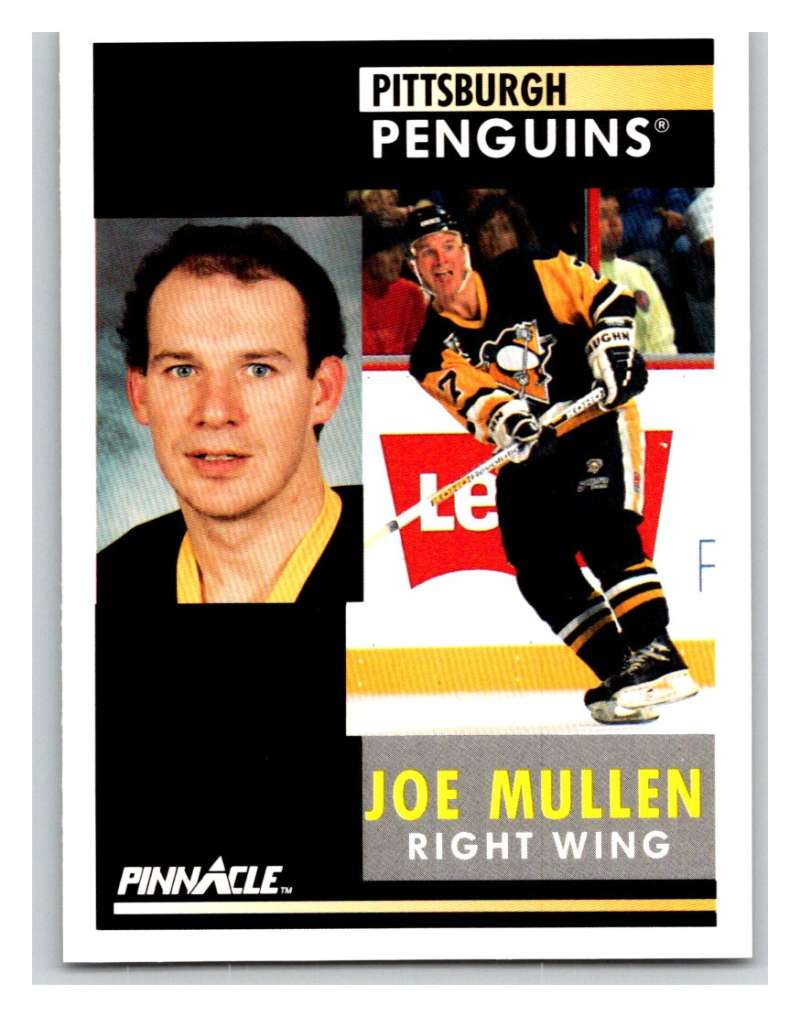 1991-92 Pinnacle #176 Joe Mullen Penguins Image 1