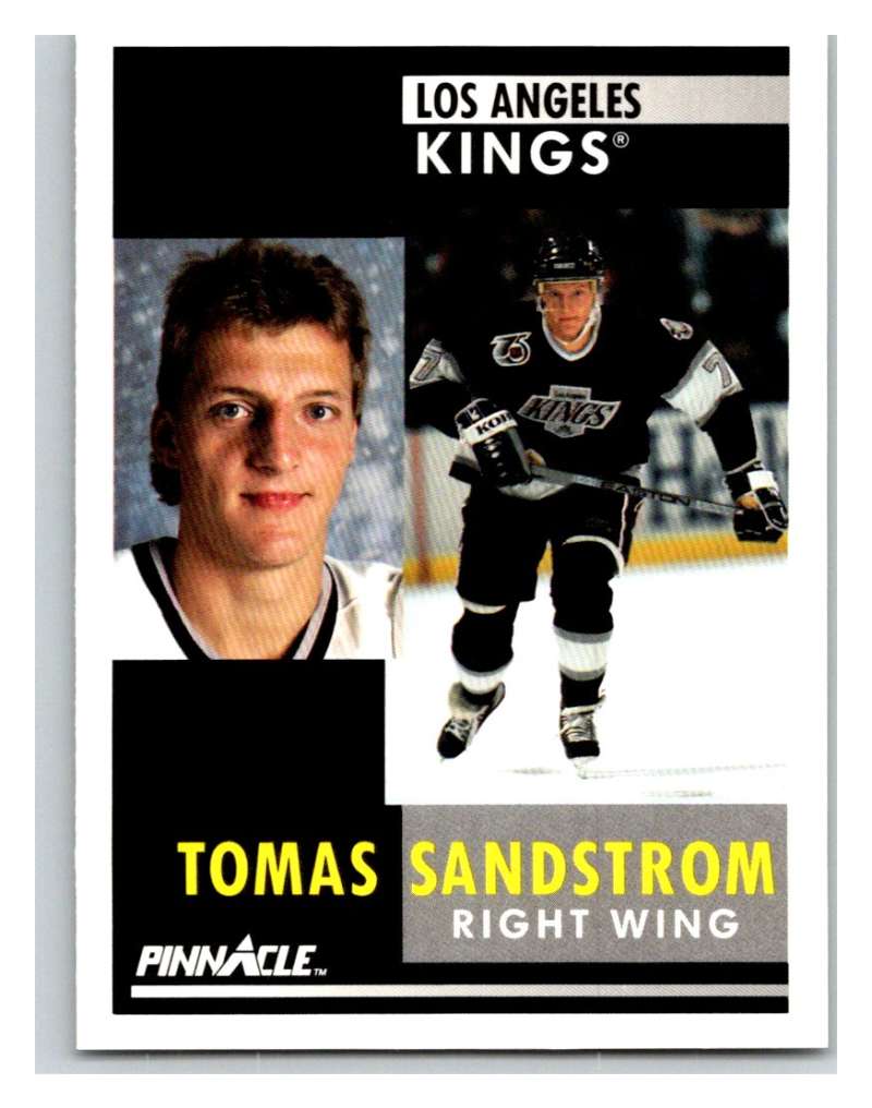 1991-92 Pinnacle #178 Tomas Sandstrom Kings Image 1