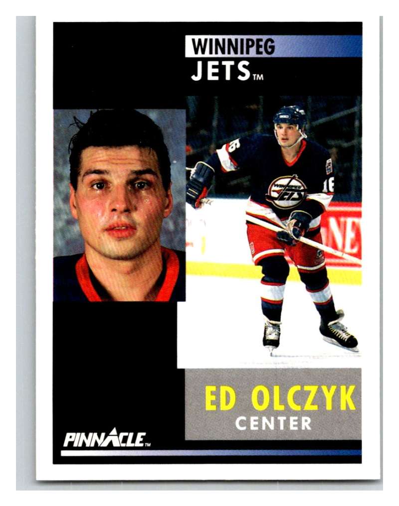 1991-92 Pinnacle #193 Ed Olczyk Winn Jets Image 1