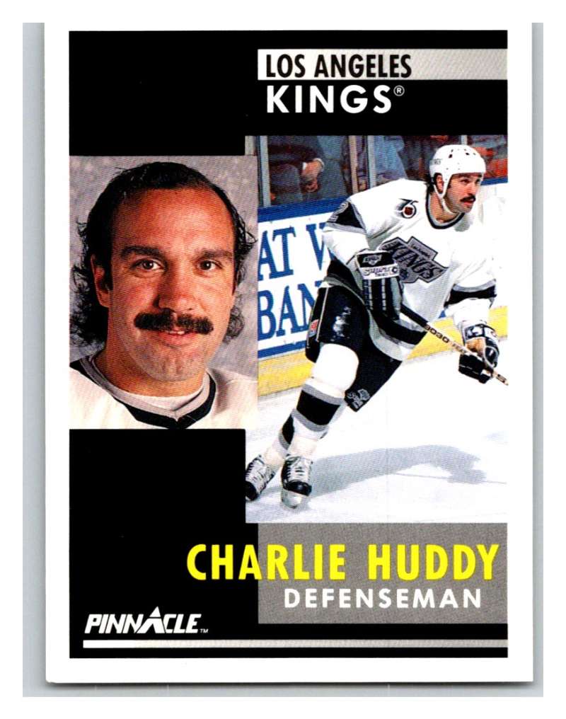1991-92 Pinnacle #225 Charlie Huddy Kings Image 1