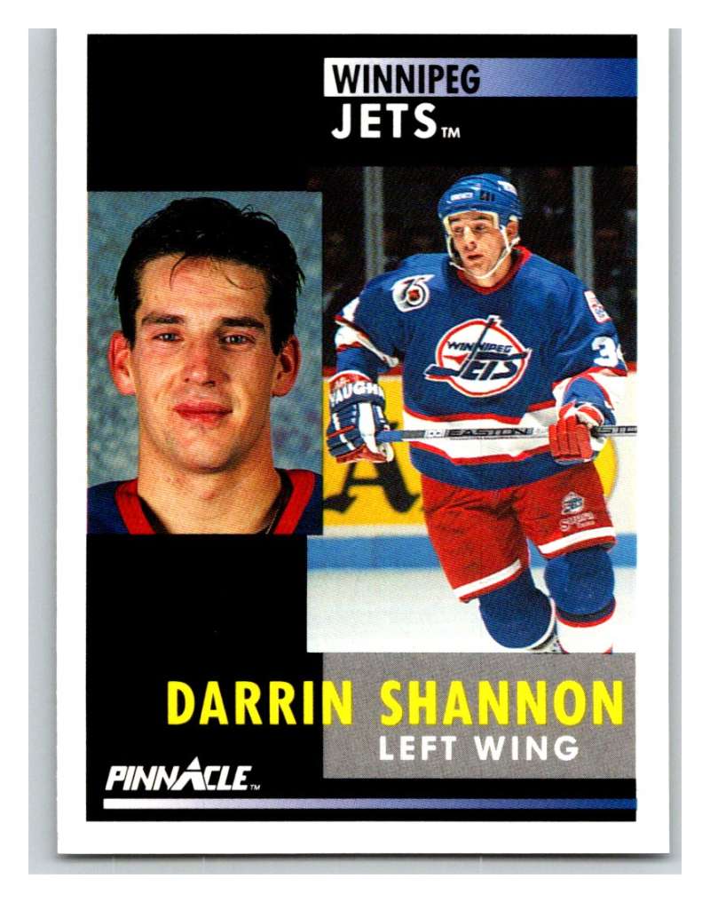 1991-92 Pinnacle #243 Darrin Shannon Winn Jets Image 1