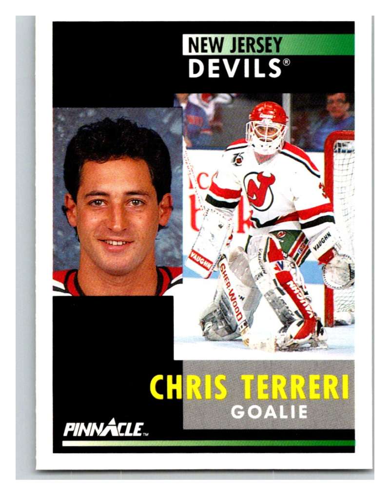 1991-92 Pinnacle #247 Chris Terreri NJ Devils Image 1