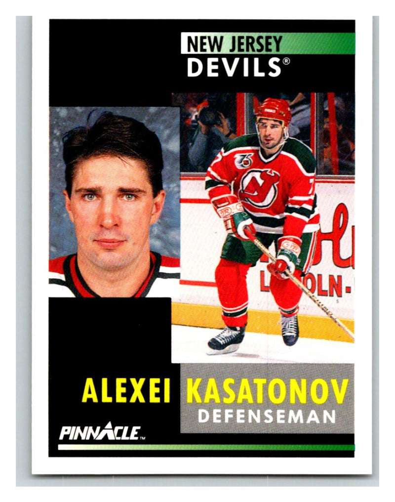 1991-92 Pinnacle #255 Alexei Kasatonov NJ Devils