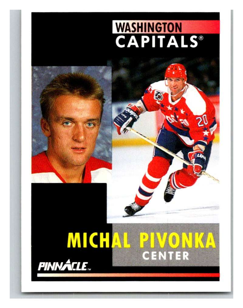 1991-92 Pinnacle #277 Michal Pivonka Capitals Image 1