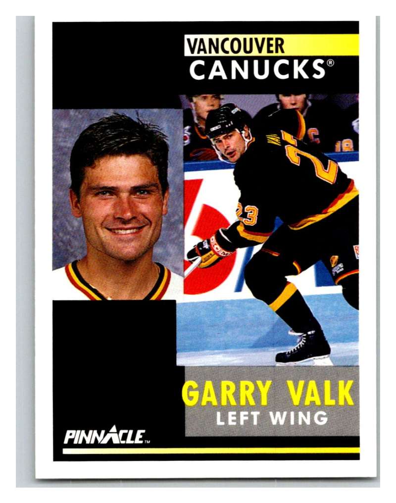 1991-92 Pinnacle #291 Garry Valk Canucks Image 1