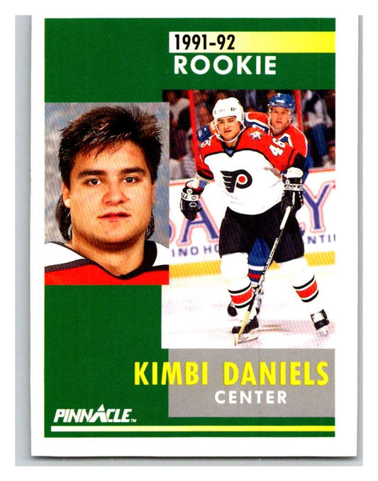 1991-92 Pinnacle #338 Dan Kordic RC Rookie Flyers Image 1