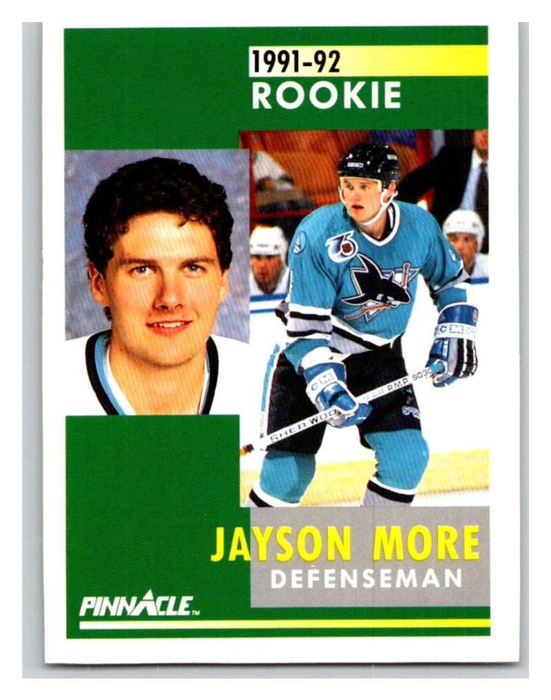 1991-92 Pinnacle #344 Jim Paek RC Rookie Penguins Image 1