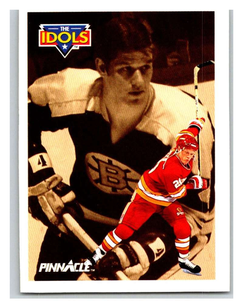 1991-92 Pinnacle #392 Gary Suter/Bobby Orr Flames