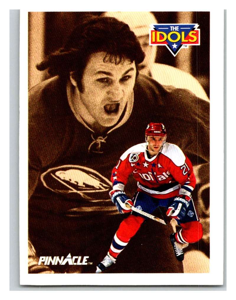 1991-92 Pinnacle #394 Todd Krygier/Gilbert Perrault Capitals Image 1