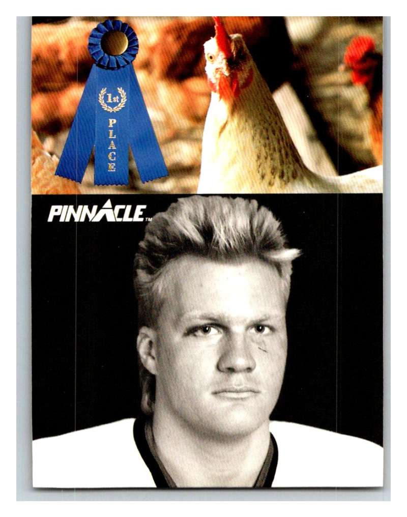 1991-92 Pinnacle #412 Link Gaetz Sharks SL Image 1