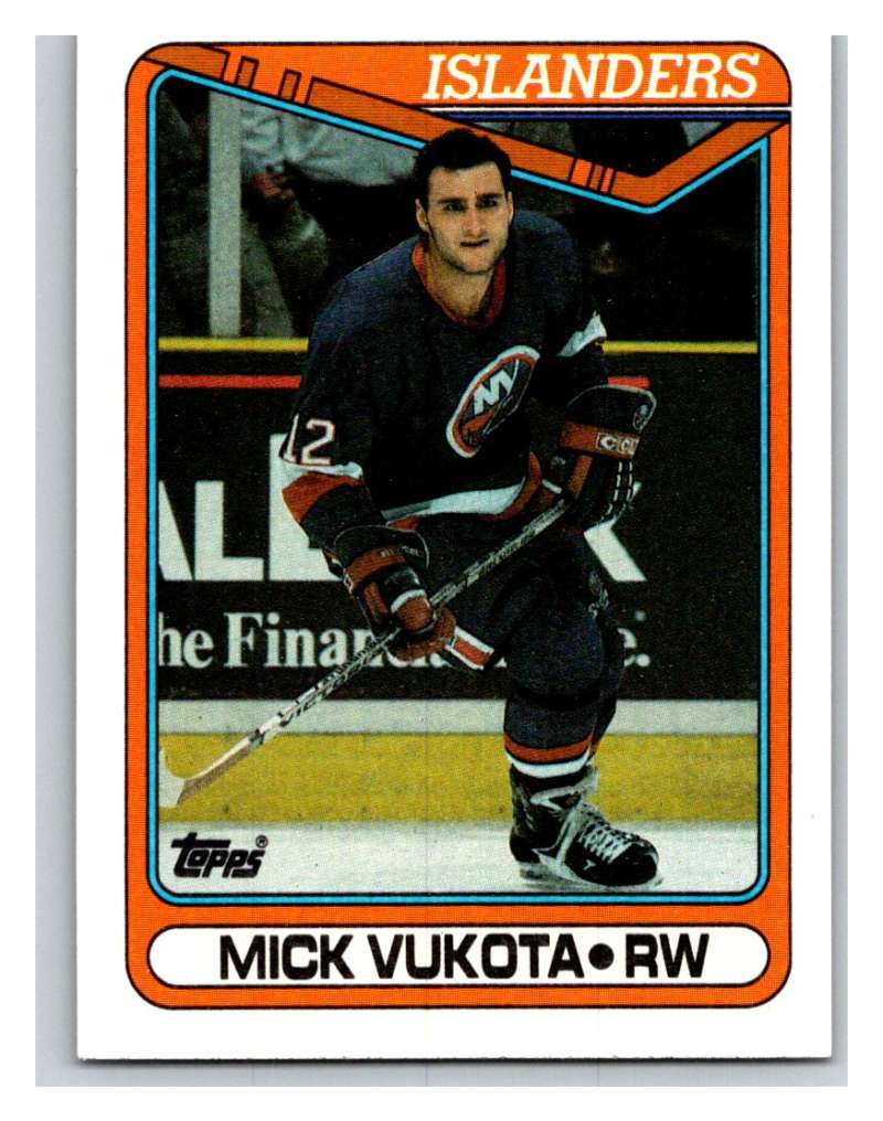 1990-91 Topps #10 Mick Vukota Mint  Image 1