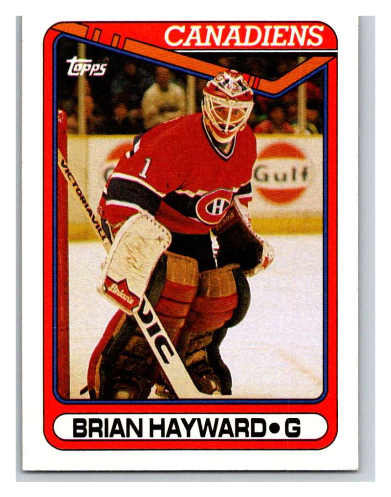 1990-91 Topps #23 Brian Hayward Mint  Image 1