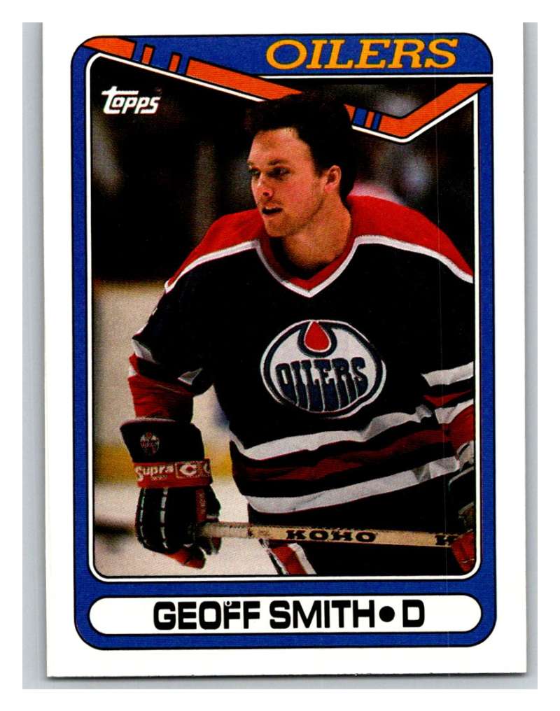 1990-91 Topps #33 Geoff Smith Mint  Image 1
