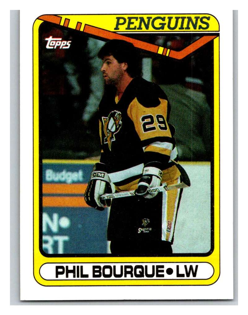 1990-91 Topps #41 Phil Bourque Mint  Image 1