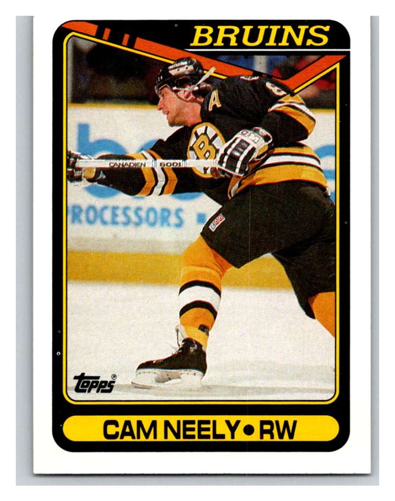 1990-91 Topps #69 Cam Neely Mint  Image 1