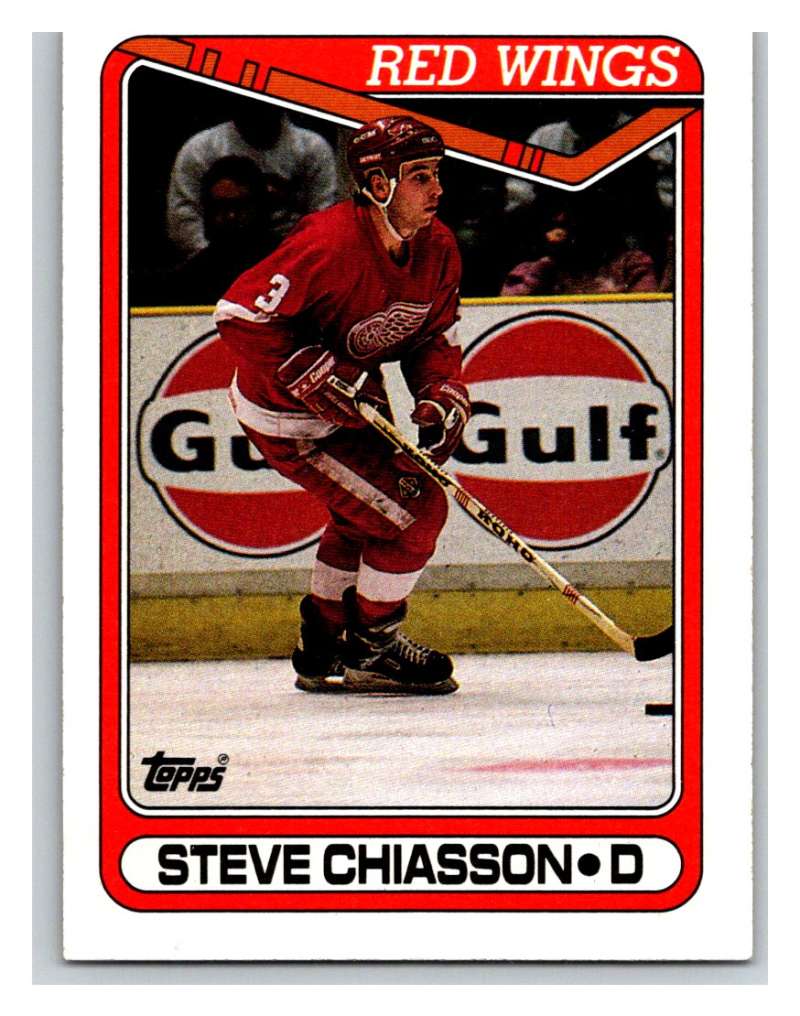 1990-91 Topps #94 Steve Chiasson Mint  Image 1