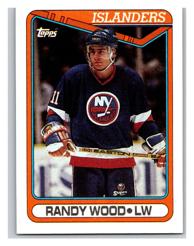 1990-91 Topps #97 Randy Wood Mint  Image 1
