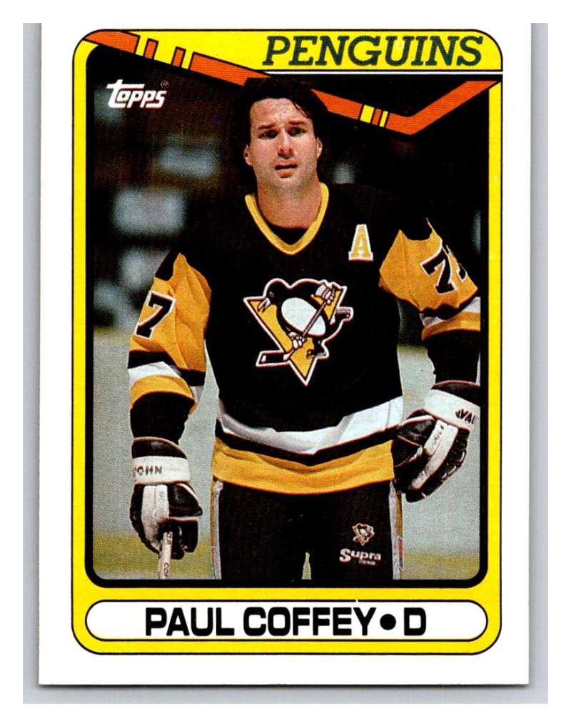 1990-91 Topps #116 Paul Coffey Mint  Image 1