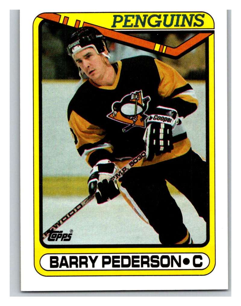 1990-91 Topps #134 Barry Pederson Mint  Image 1