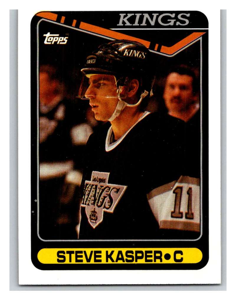 1990-91 Topps #153 Steve Kasper Mint  Image 1