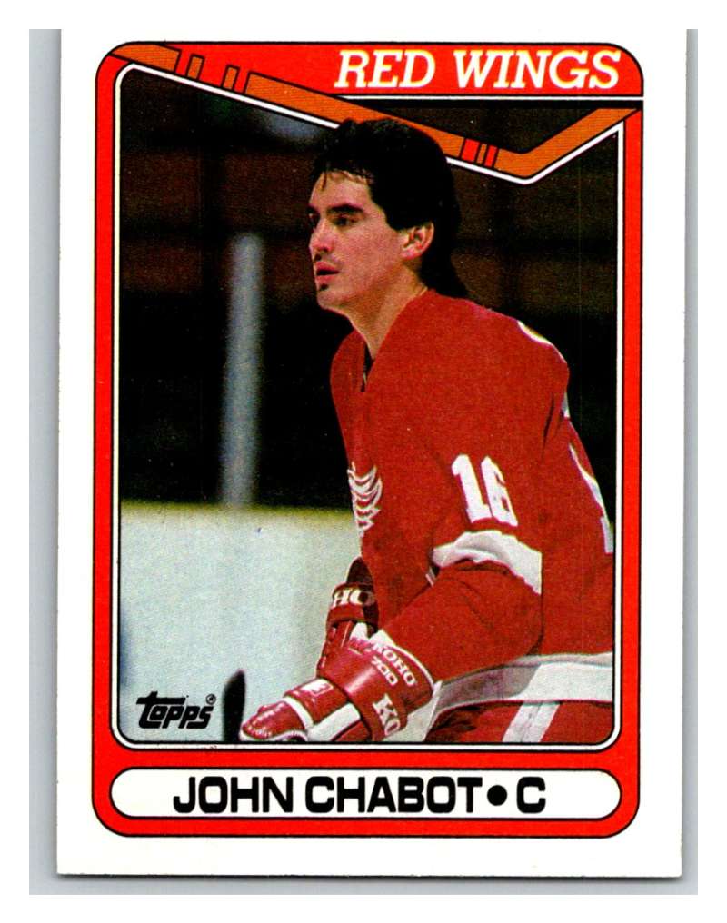 1990-91 Topps #163 John Chabot Mint  Image 1