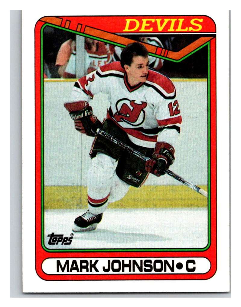 1990-91 Topps #178 Mark Johnson Mint  Image 1