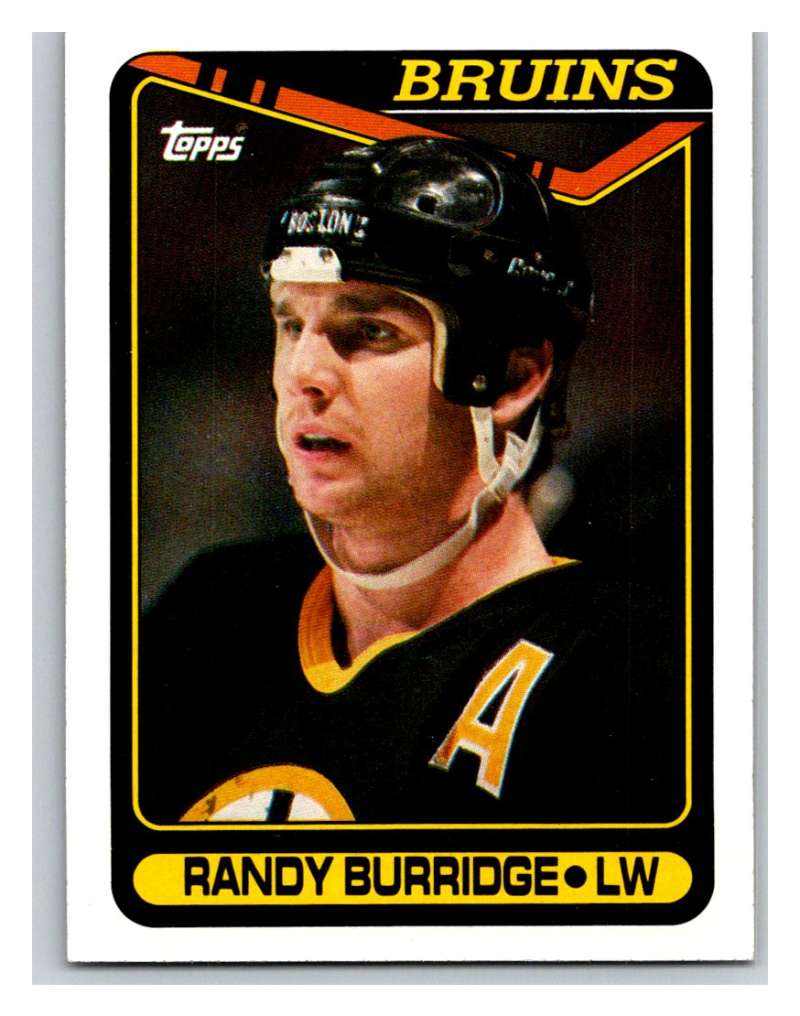 1990-91 Topps #190 Randy Burridge Mint  Image 1