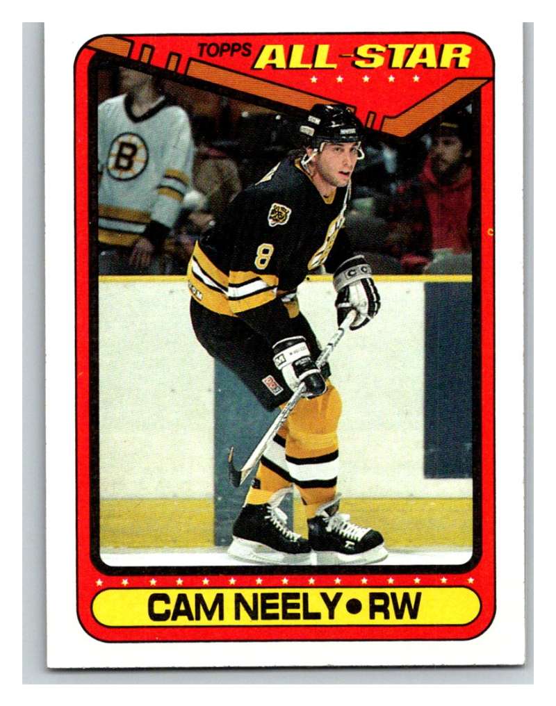 1990-91 Topps #201 Cam Neely Mint  Image 1