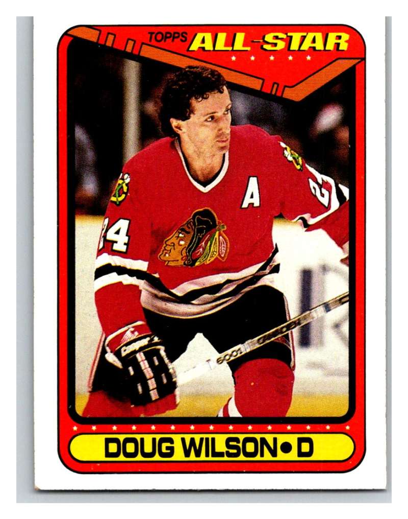 1990-91 Topps #203 Doug Wilson Mint  Image 1