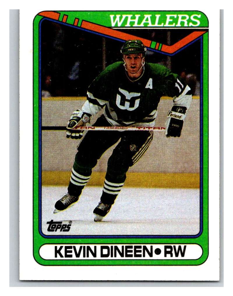 1990-91 Topps #213 Kevin Dineen Mint  Image 1