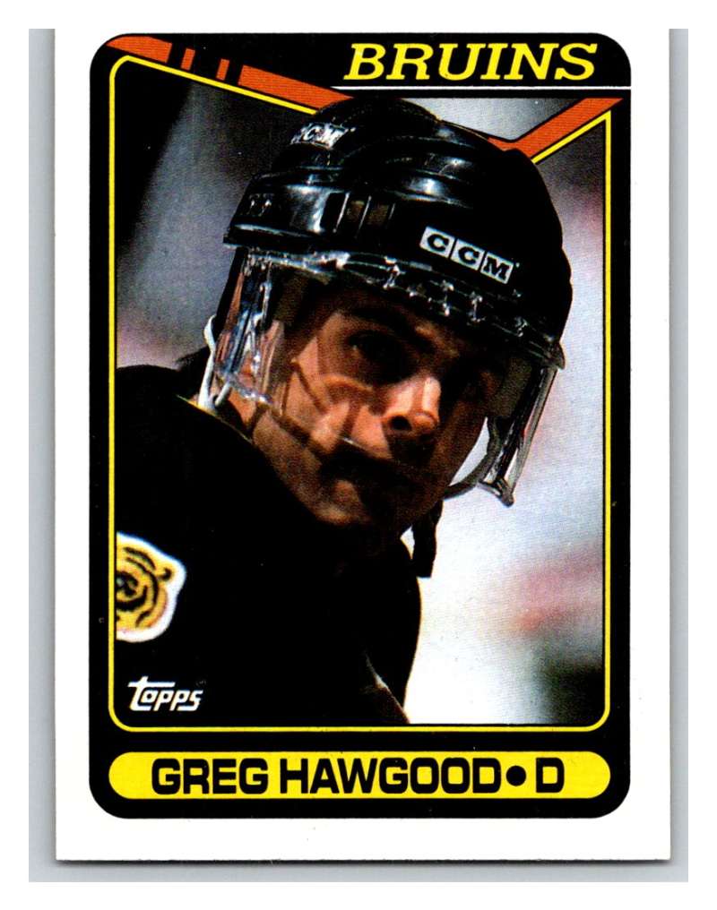1990-91 Topps #236 Greg Hawgood Mint  Image 1