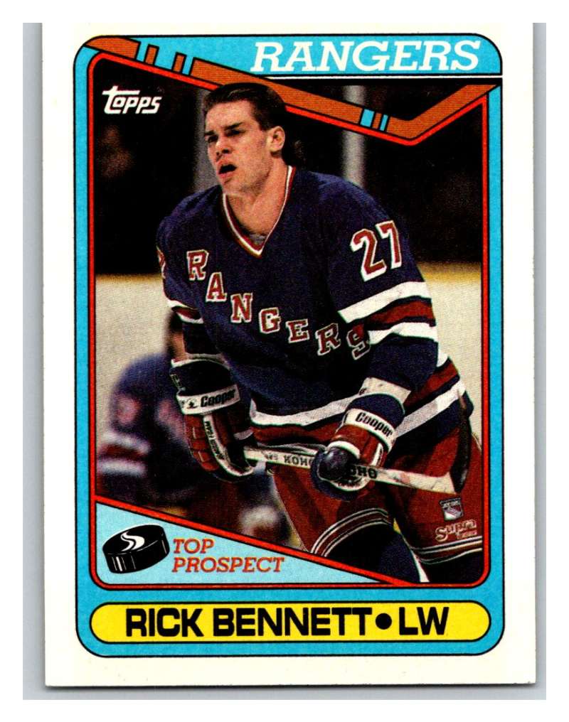 1990-91 Topps #252 Rick Bennett Mint  Image 1