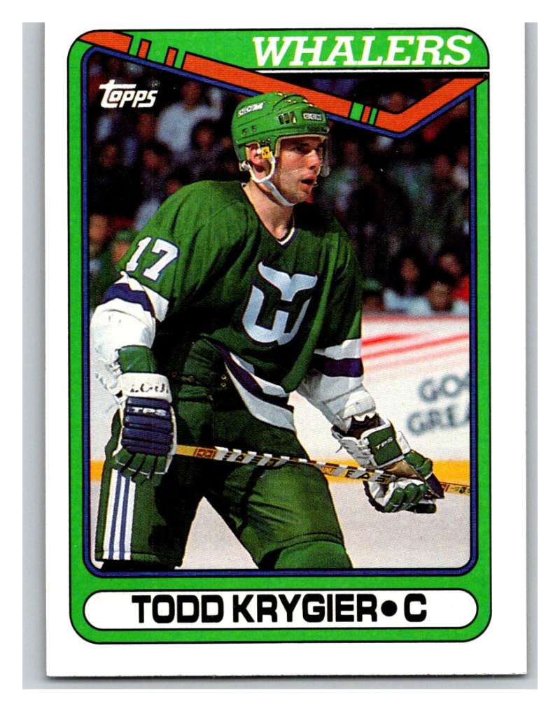 1990-91 Topps #260 Todd Krygier Mint  Image 1