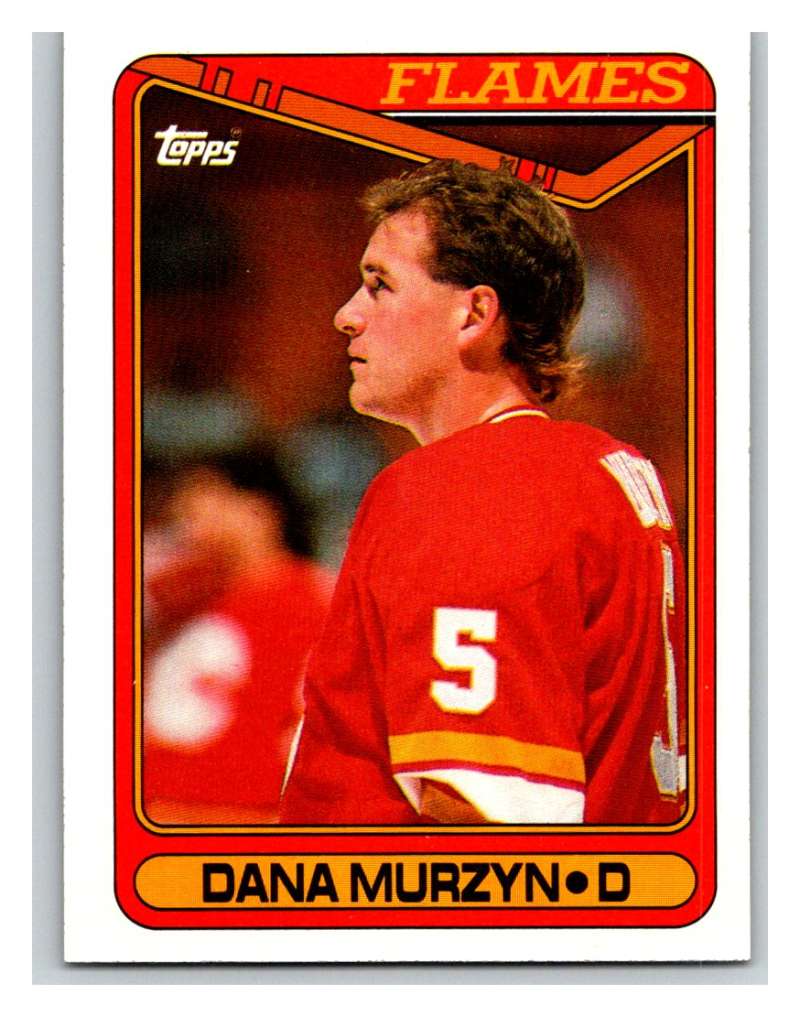1990-91 Topps #304 Dana Murzyn Mint  Image 1