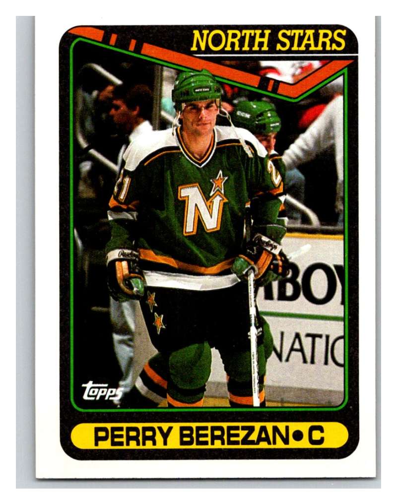 1990-91 Topps #357 Perry Berezan Mint  Image 1