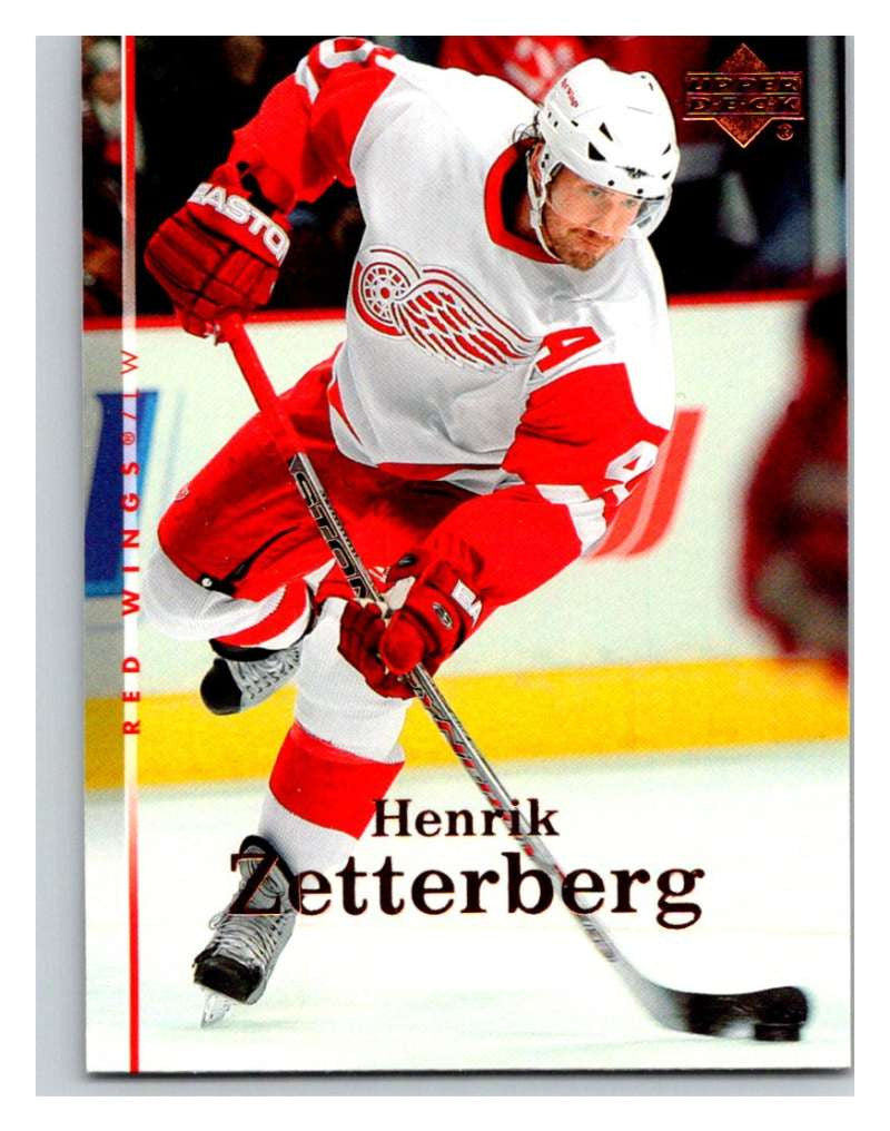 2007-08 Upper Deck #5 Henrik Zetterberg Red Wings