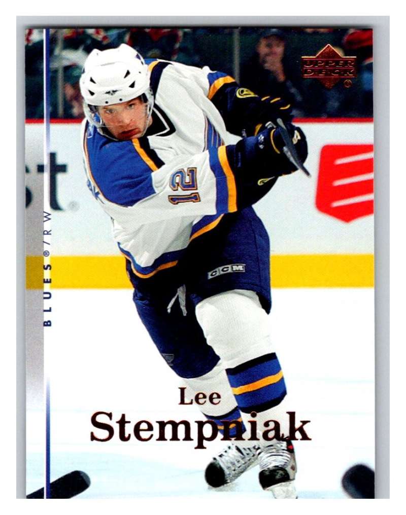 2007-08 Upper Deck #15 Lee Stempniak Blues Image 1