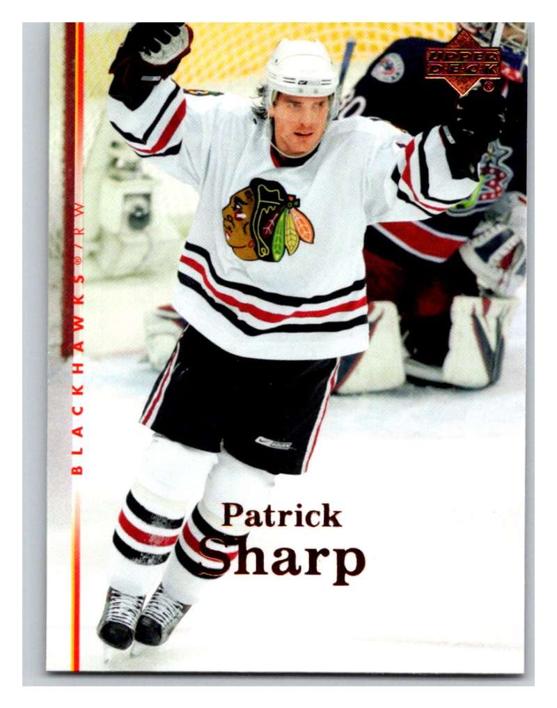 2007-08 Upper Deck #31 Patrick Sharp Blackhawks Image 1