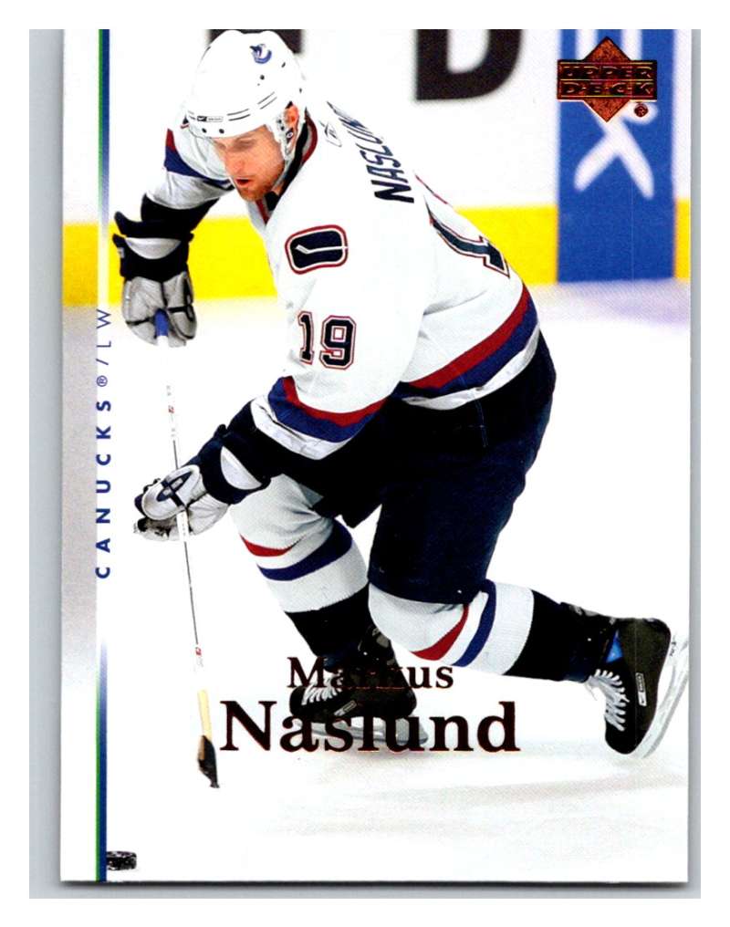 2007-08 Upper Deck #33 Markus Naslund Canucks Image 1