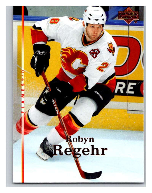 2007-08 Upper Deck #53 Robyn Regehr Flames