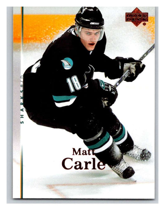 2007-08 Upper Deck #77 Matt Carle Sharks