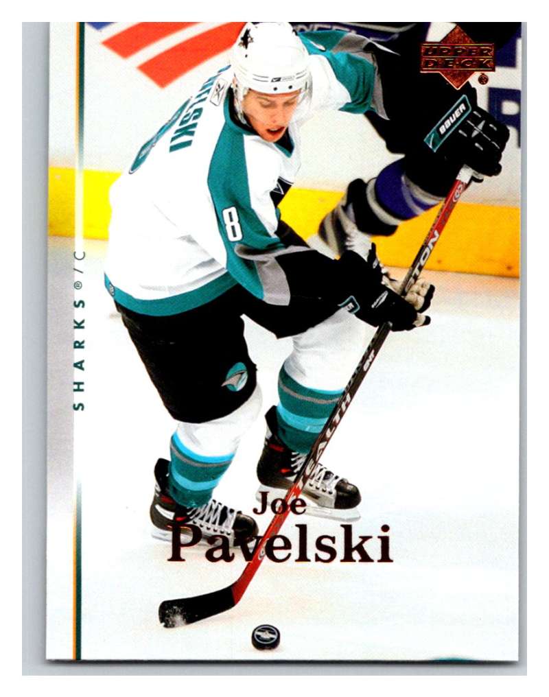 2007-08 Upper Deck #81 Joe Pavelski Sharks Image 1